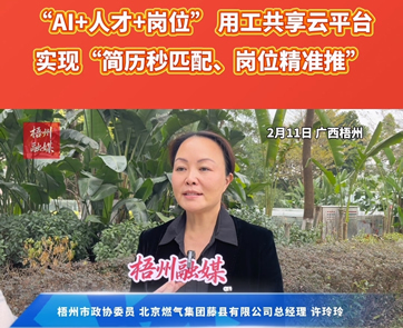 “AI+人才+岗位”用工共享云平台，实现“简历秒匹配、岗位精准推”